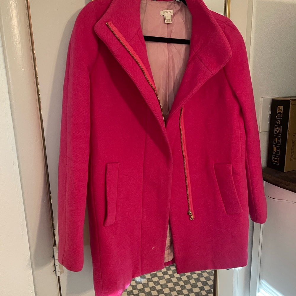 J. Crew Pink Coat